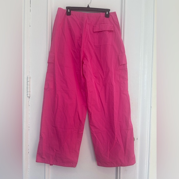Good American Parachute Pants Malibu Pink - Small - Picture 6 of 10